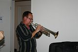 Teddy Mulet (Blood Sweat & Tears) tests the JBS horn